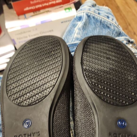 Rothy's Women's Black Flats Round Toe Size 8 - Picture 5 of 7